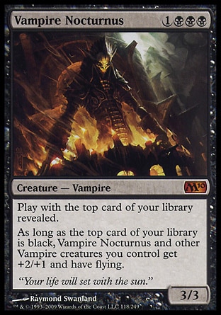 Magic 2010 Core Set 118: Vampire Nocturnus 