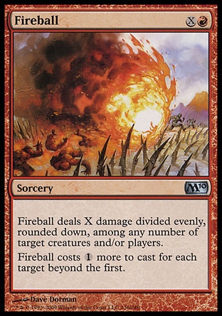 Magic 2010 Core Set 136: Fireball 