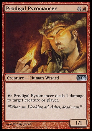 Magic 2010 Core Set 151: Prodigal Pyromancer 