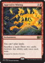 MTG 2015 Core Set 127: Aggressive Mining 