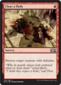 MTG 2015 Core Set 136: Clear a Path 