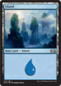 MTG: 2015 Core Set 255: Island - Foil 