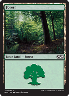 Magic 2015 Core Set 269: Forest 
