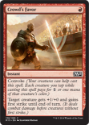 MTG 2015 Core Set 138: Crowds Favor 