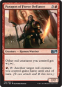MTG 2015 Core Set 158: Paragon of Fierce Defiance 