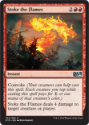 MTG 2015 Core Set 164: Stoke the Flames 