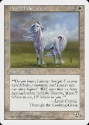 MTG: 5th Edition 050: Pearled Unicorn  