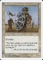 MTG: 5th Edition 062: Shield Bearer 