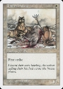 MTG: 5th Edition 066: Tundra Wolves 