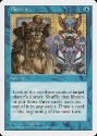 MTG: 5th Edition 110: Portent  