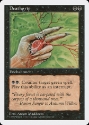 MTG: 5th Edition 154: Deathgrip  