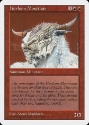 MTG: 5th Edition 240: Hurloon Minotaur 