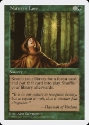 MTG: 5th Edition 316: Natures Lore 