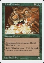 MTG: 5th Edition 319: Rabid Wombat 