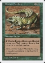 MTG: 5th Edition 331: Thicket Basilisk 