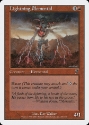 MTG: 7th Edition 201: Lightning Elemental 