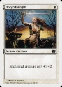MTG: 8th Edition 024: Holy Strength 