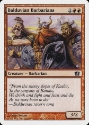 MTG: 8th Edition 176: Balduvian Barbarians 