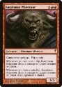 MTG: Coldsnap 086: Karplusan Minotaur 
