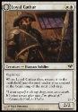 MTG: Dark Ascension 013: Loyal Cathar // Unhallowed Cathar 
