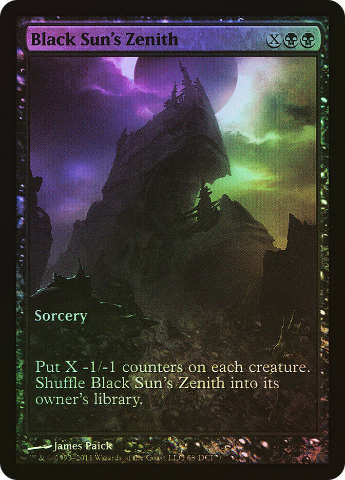 Magic: Game Day Promos: Black Sun Zenith (Foil) 