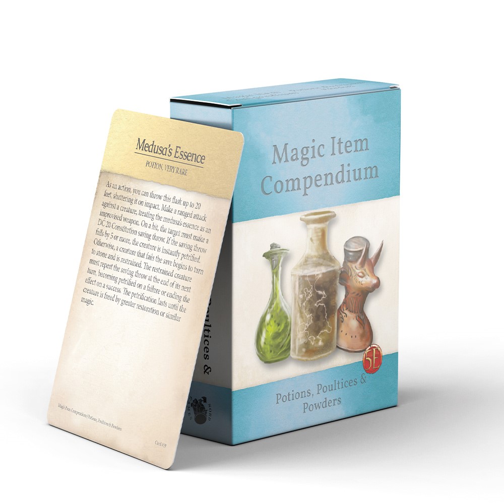 Magic Item Compendium: Potions, Poultices & Powders (5E) 