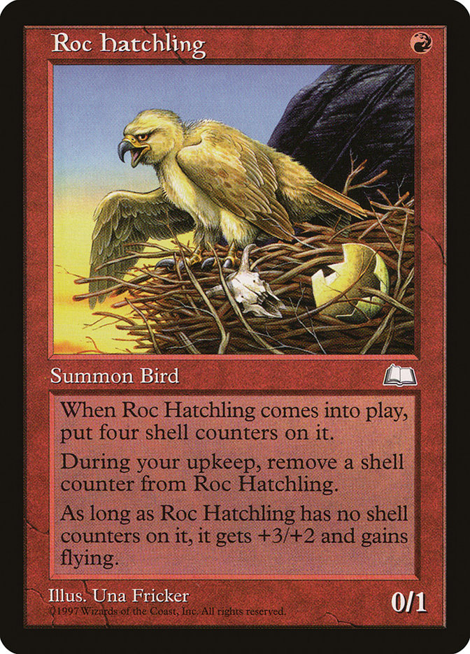 Magic: Weatherlight 113: Roc Hatchling 