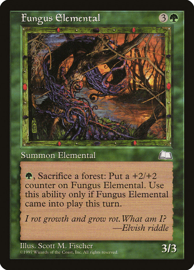 Magic: Weatherlight 128: Fungus Elemental 