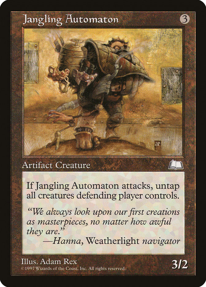Magic: Weatherlight 151: Jangling Automaton 