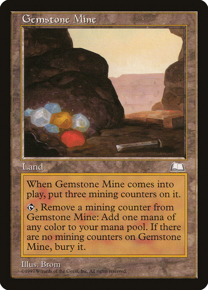 Magic: Weatherlight 164: Gemstone Mine 