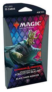Magic the Gathering: Dungeons & Dragons: Adventures in the Forgotten Realms: THEME BOOSTER PACK: Black 