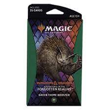 Magic the Gathering: Dungeons & Dragons: Adventures in the Forgotten Realms: THEME BOOSTER PACK: Green 
