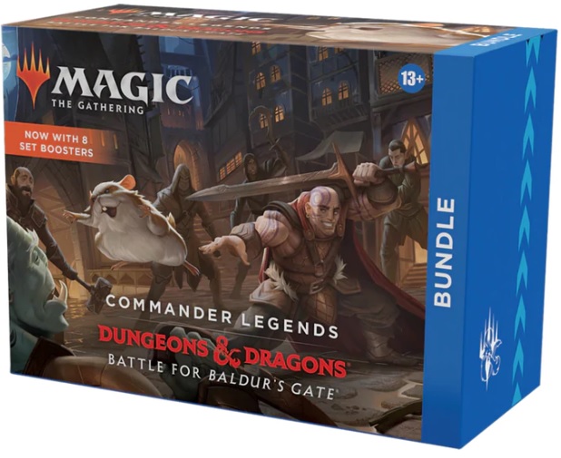 Magic the Gathering: Dungeons & Dragons: Battle for Baldurs Gate: Commander Legends Bundle 
