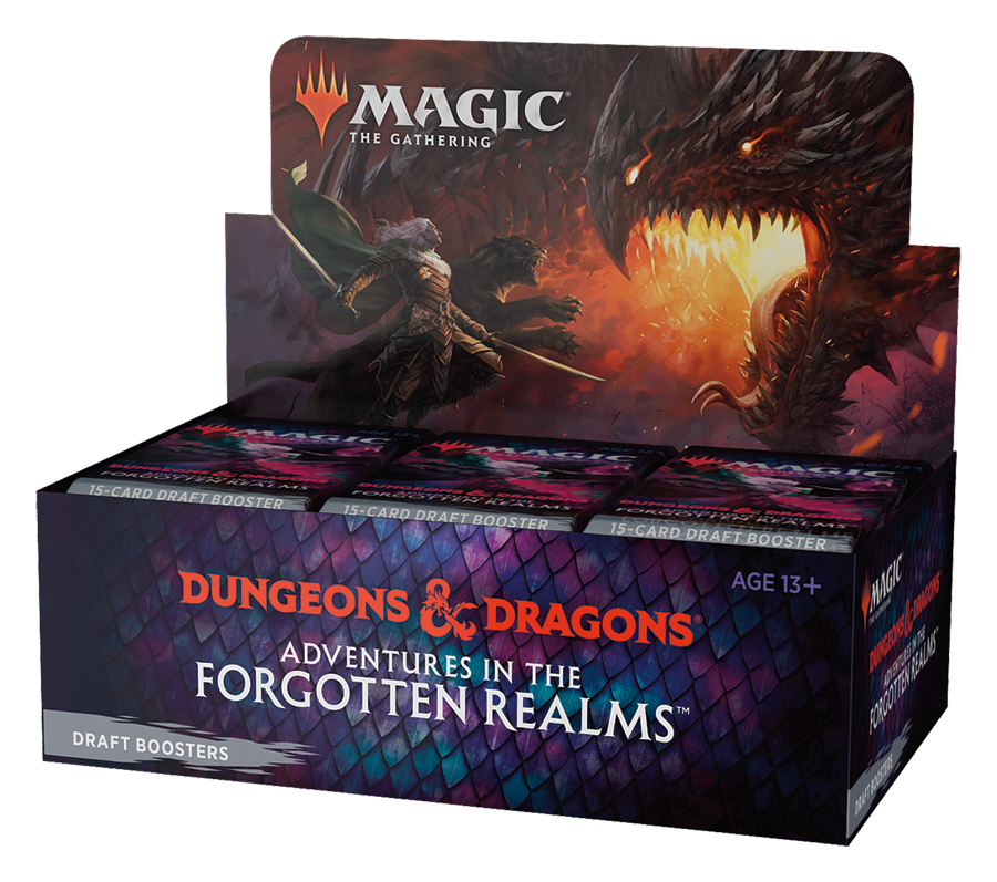 Magic the Gathering: Dungeons & Dragons: Adventures in the Forgotten Realms: DRAFT BOOSTER BOX  