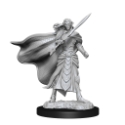 MTG Miniatures: Elf Fighter & Elf Cleric 