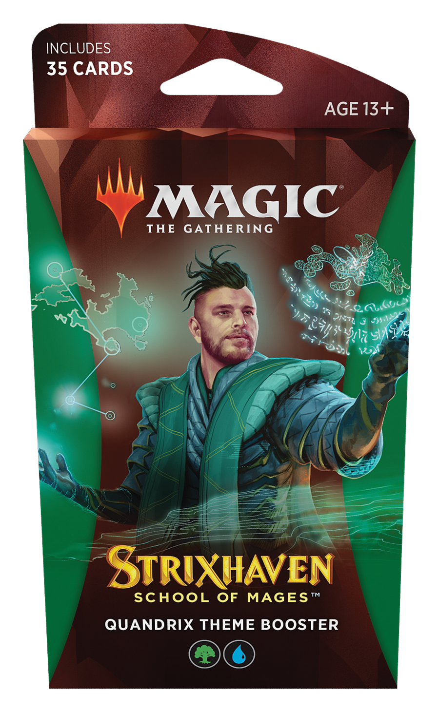 Magic the Gathering: Strixhaven: Theme Booster - Quandrix 