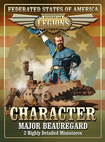 Dystopian Legions: Federated States of America: Major Beauregard [SALE] 