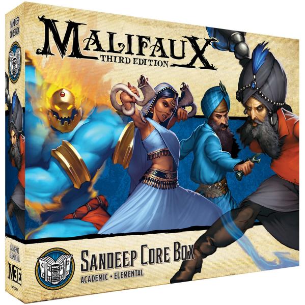 Malifaux 3e-Arcanists: Sandeep Core Box 