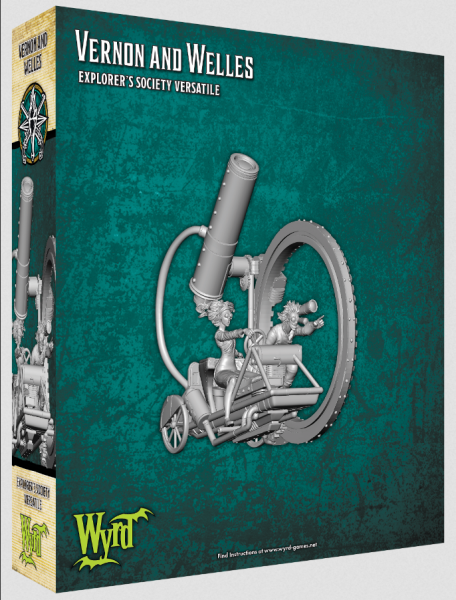 Malifaux 3e-Explorers Society: Vernon and Welles 