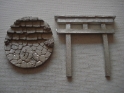 Malifaux: Asian Zen Bases: 50mm (1) 