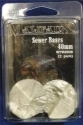 Malifaux: Sewer Bases: 40mm (2) 