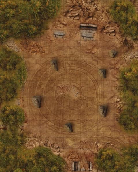 Weird Wars: Rome Map Druid Circle/Village 