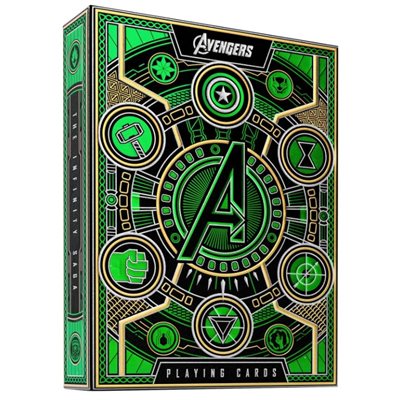 Marvel: Avengers Green Edition Playing Cards