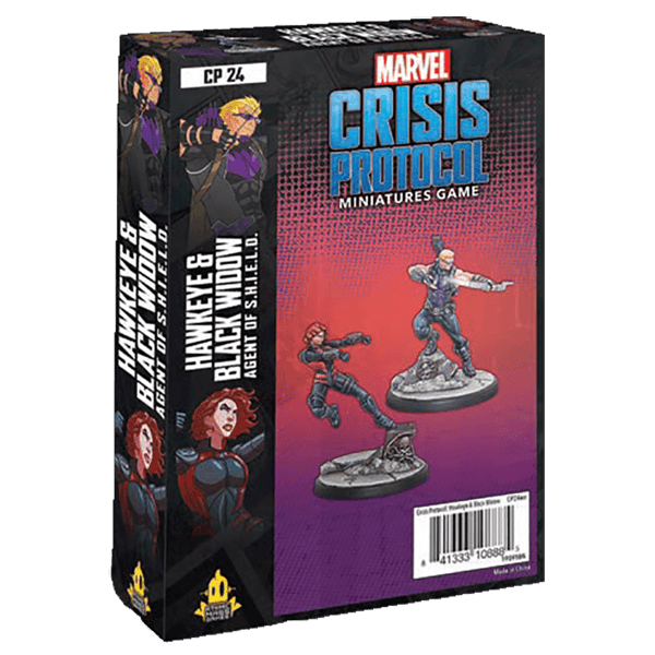 Marvel Crisis Protocol: Hawkeye & Black Widow 