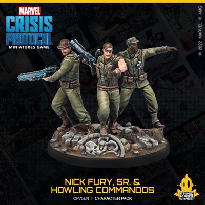 Marvel Crisis Protocol: Nick Fury Sr & the Howling Commandos 