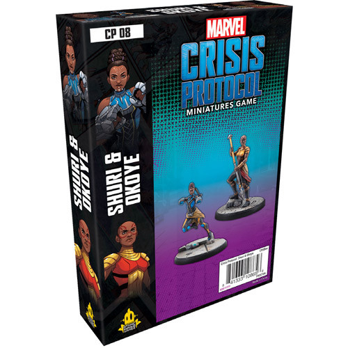 Marvel Crisis Protocol: SHURI AND OKOYE CHARACTER PACK 