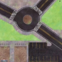 Marvel Crisis Protocol: Roundabout Knockout Game Mat 