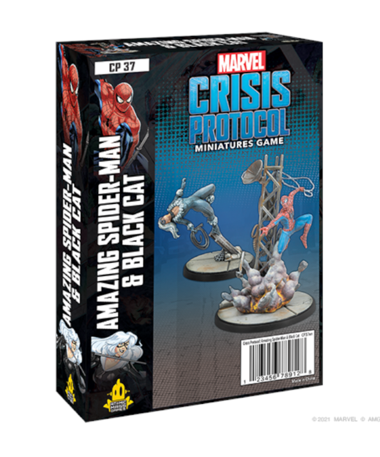 Marvel Crisis Protocol: Spider-Man and Black Cat 