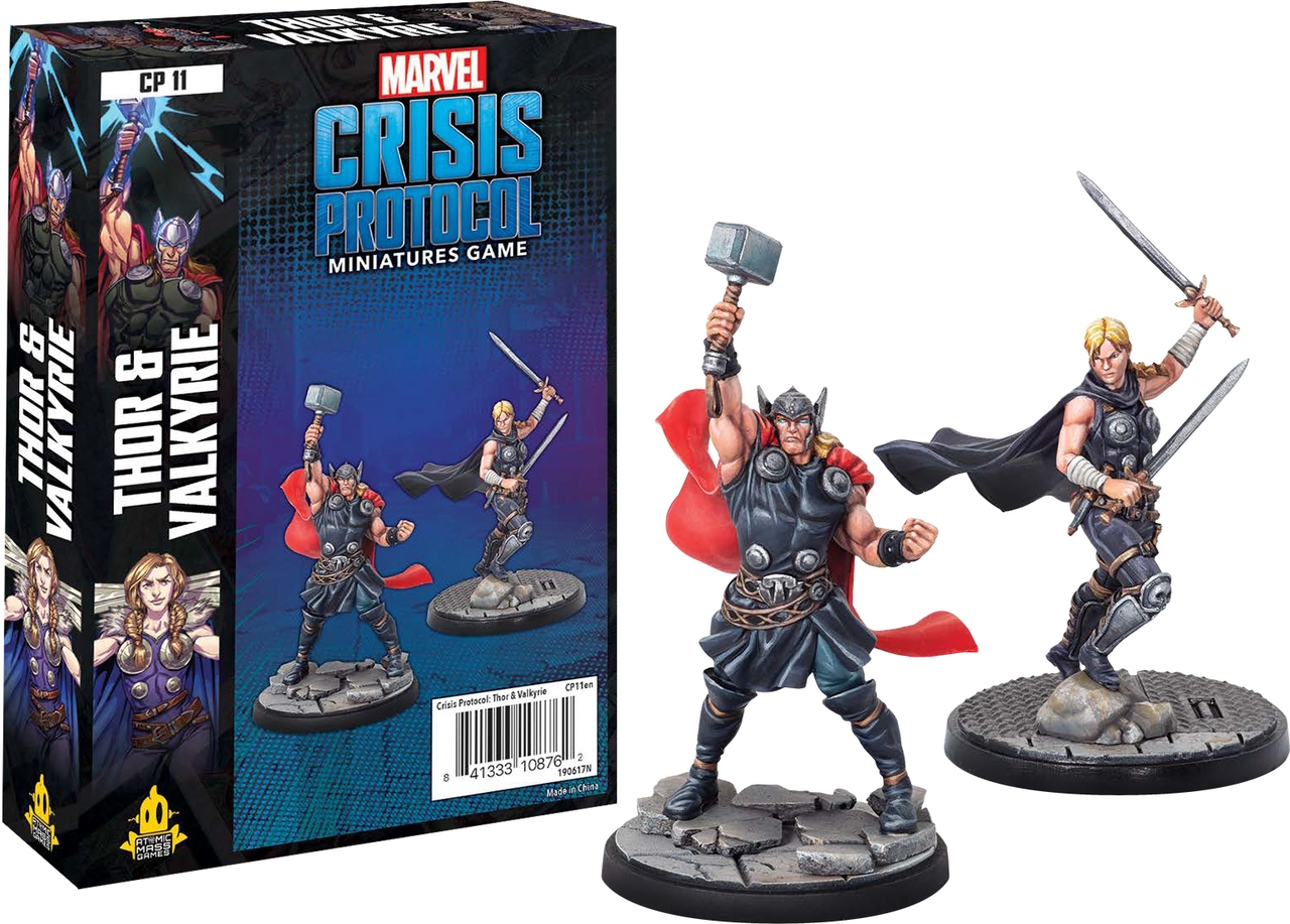 Marvel Crisis Protocol: Thor & Valkyrie Character Pack 