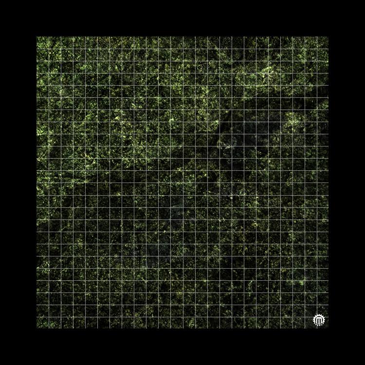 Mats by Mars (3x3): Creeping Mold (1" Grid) 